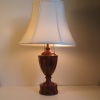 Red marble Lamp