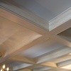 Faux cypress ceiling 