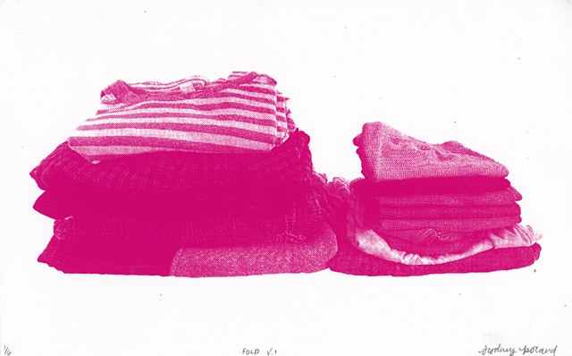fold (screenprints)