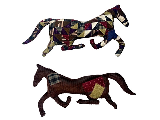 Jorge's horse (front and back image)