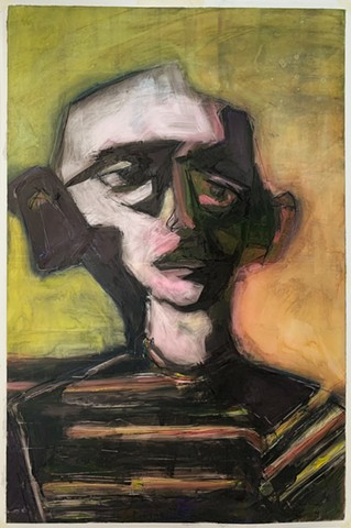 Self Portrait- Striped Shirt