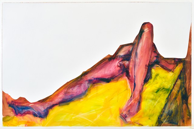 Pink Nude Landscape