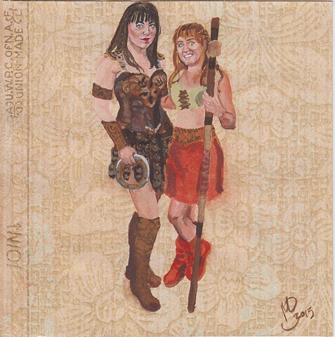 Xena and Gabrielle
