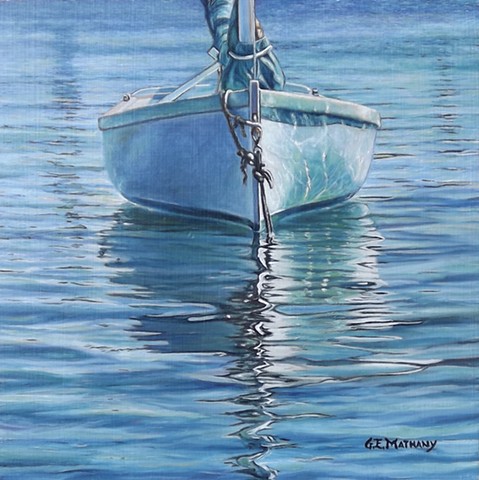 Anchored in the harbour