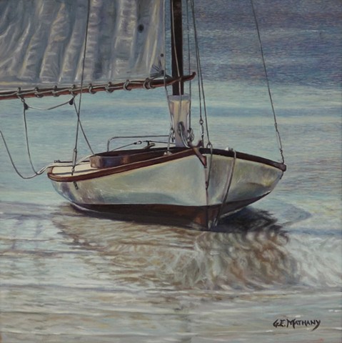 Beached in the shallows