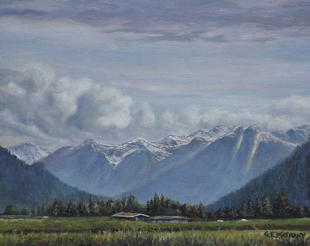 On the Valley floor