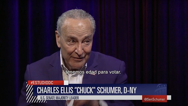 Estudio DC - Sen. Chuck Schumer