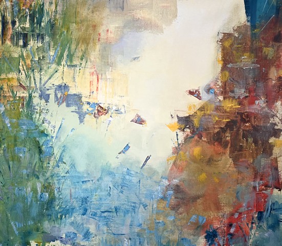 River, flow sky flow