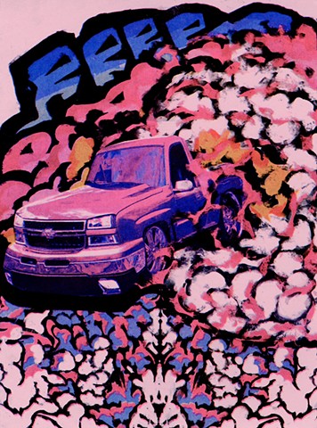 A Little Pink Dropped Truck