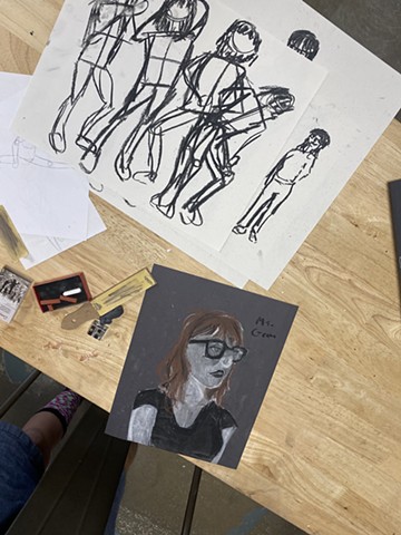 Live Modeling @ The Art House