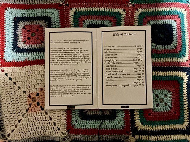 TBD Chaos Zine Vol. 2