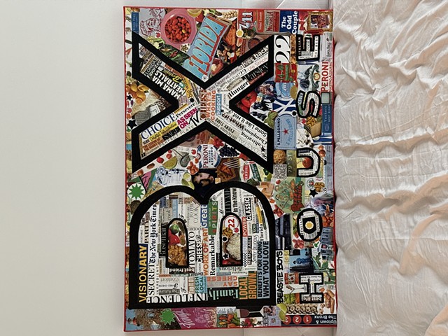 Bronx House Pizza Private Collage Commission 