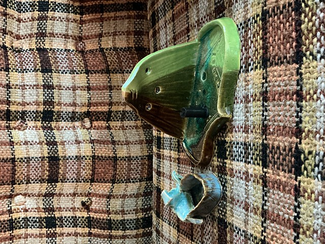 Hand-built w/ Experimental Glazes 