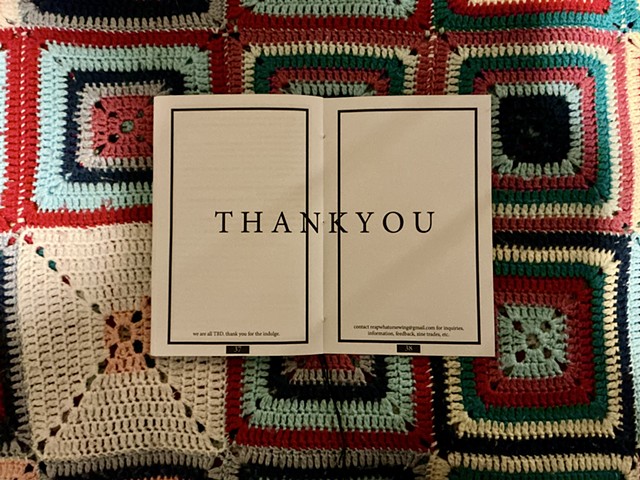 TBD Chaos Zine Vol. 2