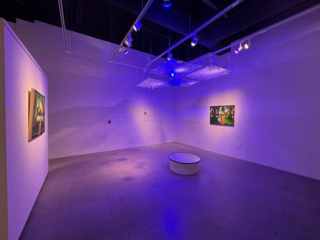Pictured is the exhibition as a whole