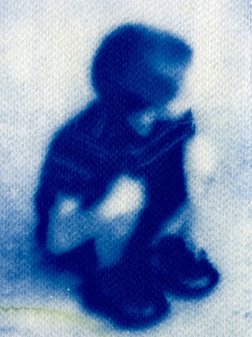 Sam (Cyanotype)