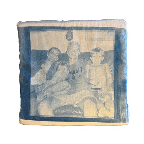 Big Cushion (Cyanotype) (2025)