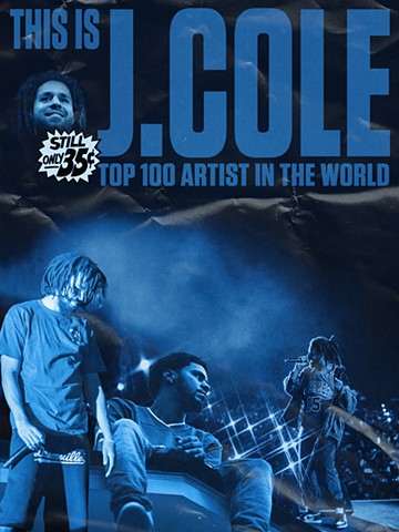 J.Cole Artist Poster