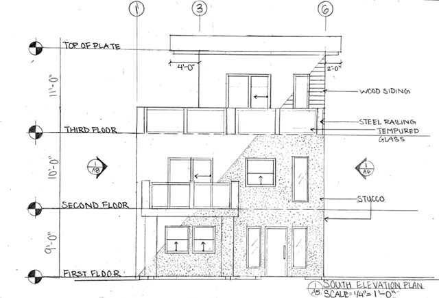 SOUTH ELEVATION