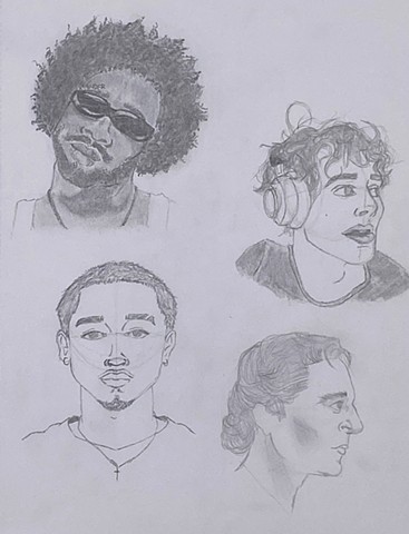 Study On Male Faces