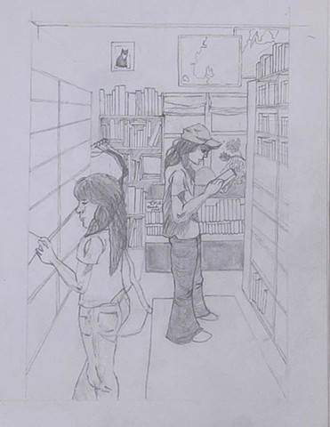 At the Library