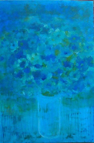 Lost in blue
