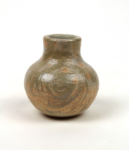 Yellow Shino Bud Vase