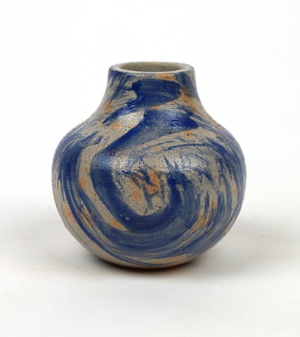Blue Shino Bud Vase