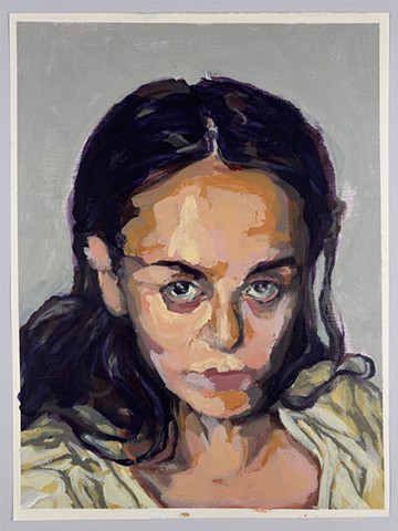 Self Portrait Without Mouth II