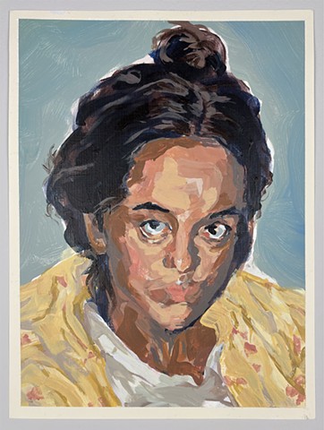 Self Portrait Without Mouth