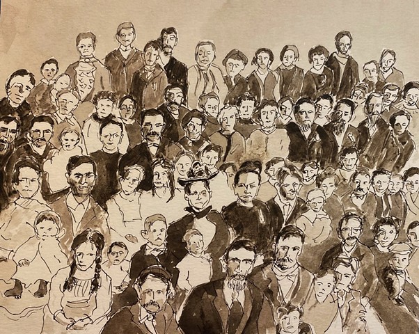 Hummon Reunion, ca. 1900, Ohio