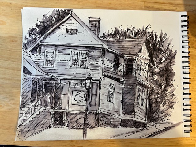 Winchester House, Sketch