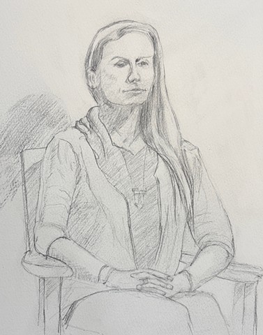 Portrait, drawing