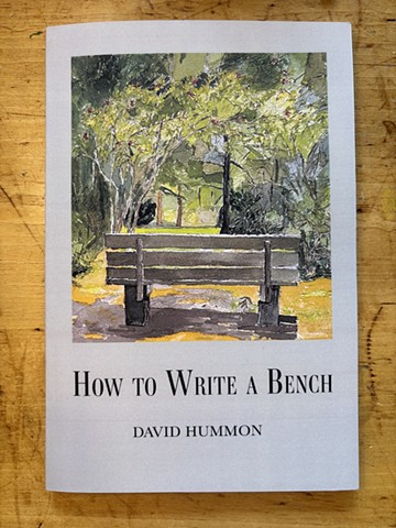 How to Write a Bench: Poetry and Art