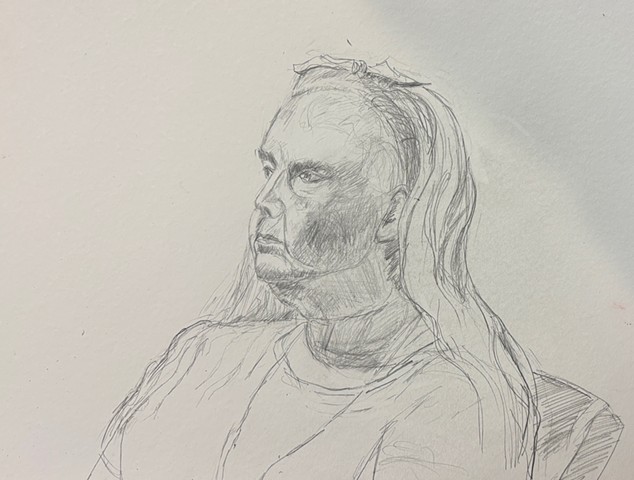 Portrait, drawing