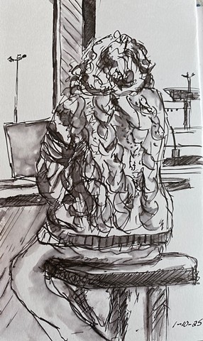 Woman at Airport