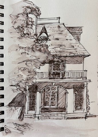 Daniel French House, Lenox, Massachusetts 