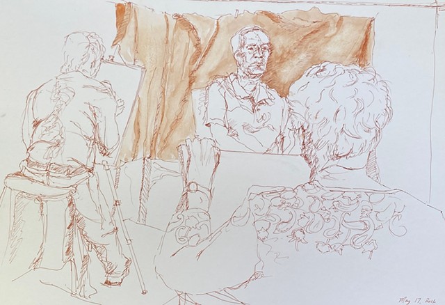 Portrait Group at Work