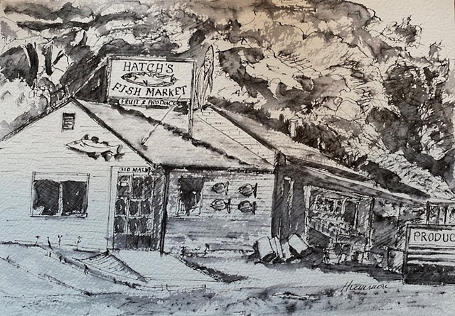 Fish Market, Wellfleet, Massachusetts 