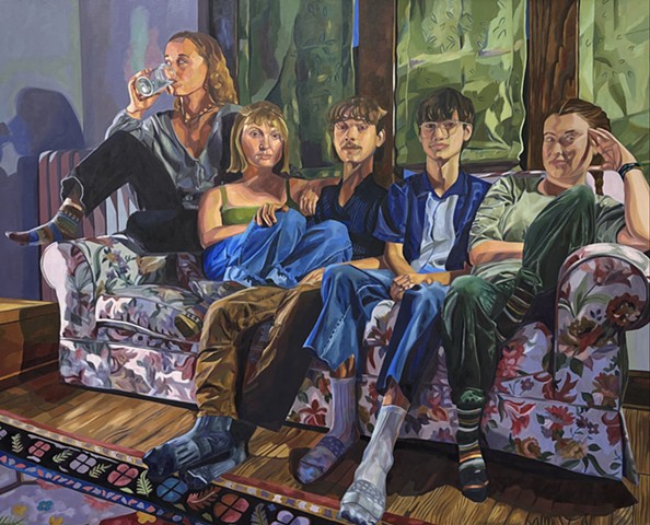 Ellie, Duke, John, Ani, Renee