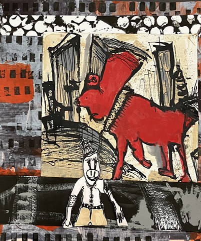 Illustration and Collage
