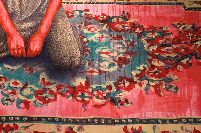 detail, heaviest surface (қолин)