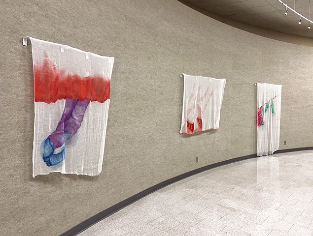 Installation view, Disturbed Horizons