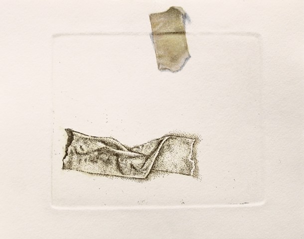 etching of tape + drawing tape