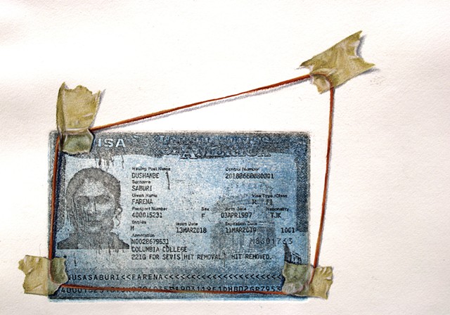 detail, Laser engraved, screen print transfer etching