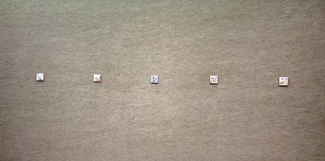 Installation view, Disturbed Horizons