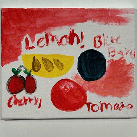 painting of fruits