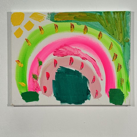 Rainbow painting