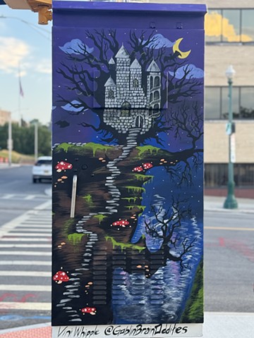 Utility Box Mini Mural