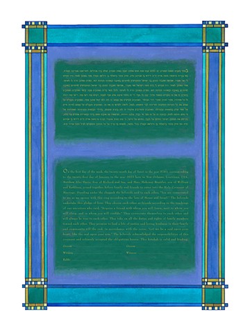 ROTHKO KETUBAH PRINT